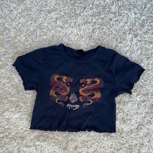 PACSUN Super Cropped Crop Top